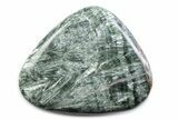 Polished Seraphinite Stone - Korshunovkiy Mine, Siberia #380154-1